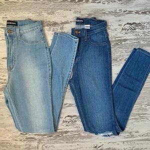Fashion Nova High Waist Blue Jeans - LOT/ BUNDLE